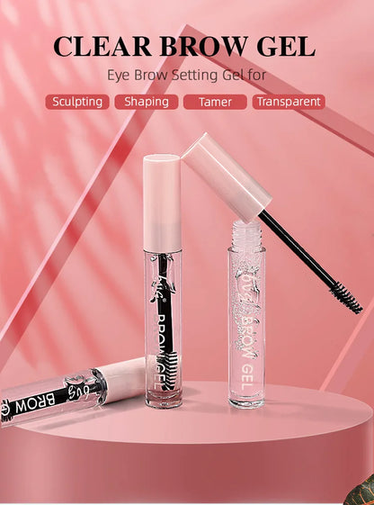 Wasserfestes Augenbrauen-Styling-Gel – Transparent & Lang anhaltende