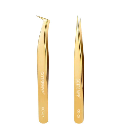 Precision Lash -Pinzetten - Werkzeug aus Edelstahl -Applikator