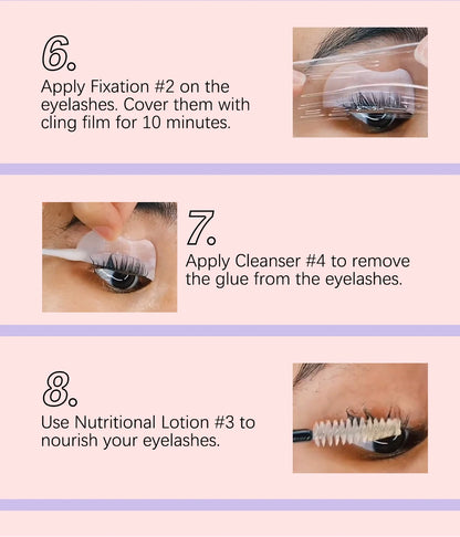 Lash Lift Kit – Langanhaltender Schwung & Dauerwellen-Set