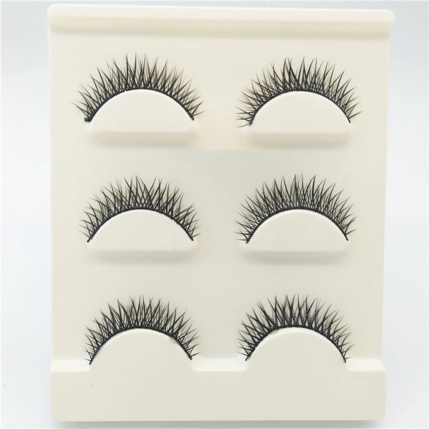 3 Paar modische falsche Wimpern – lang & Natürliches Aussehen