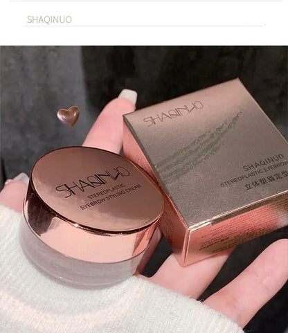 3D -Augenbrauenformierungsseife - Naturstilgel