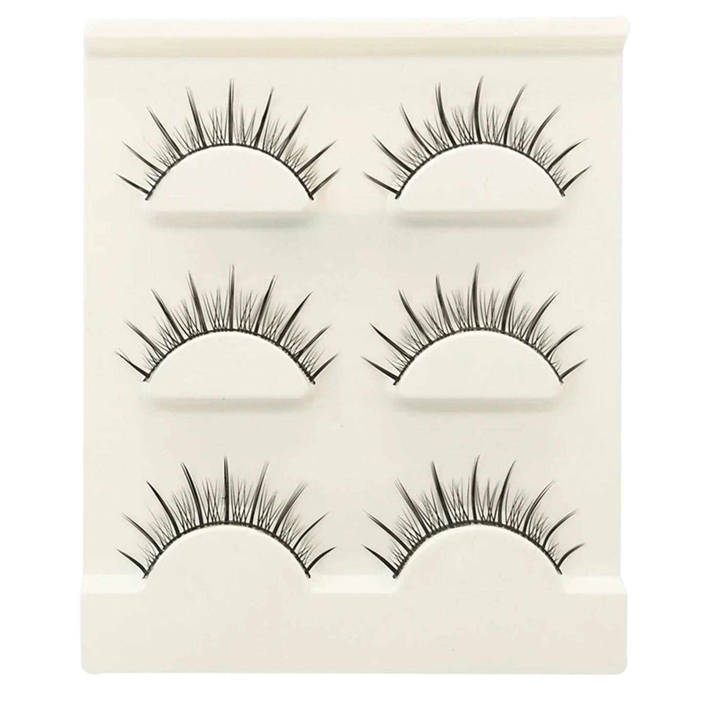 3 Paar modische falsche Wimpern – lang & Natürliches Aussehen