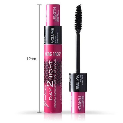 Schwarze Curled Mascara – Verlängerung, Volumen & Wasserdicht