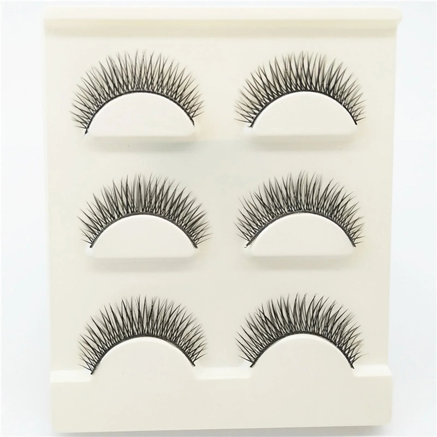 3 Paar modische falsche Wimpern – lang & Natürliches Aussehen