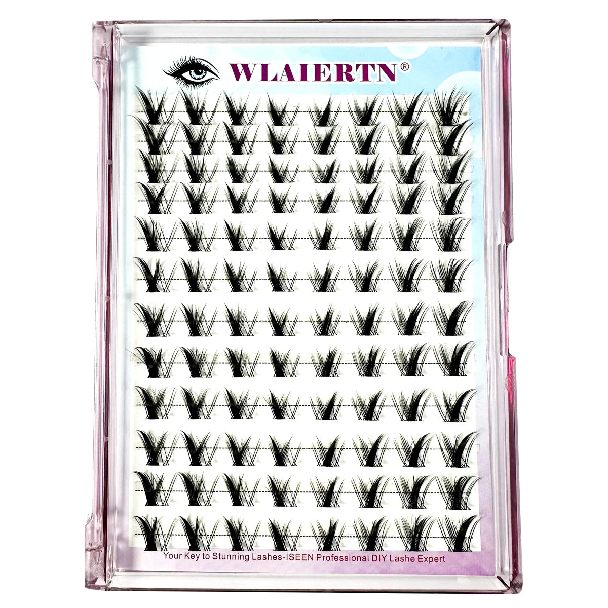 12-Reis-Einzelwimpern-10–14 mm DIY Manga-Cluster