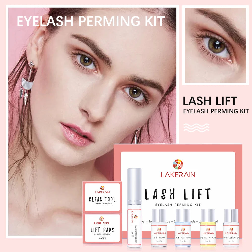 Lash Lift Kit – Langanhaltender Schwung & Dauerwellen-Set