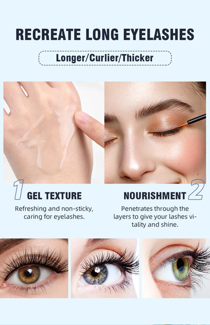 QiBest Wimpernwachstumsserum – Feuchtigkeitsspendend & Verlängerung