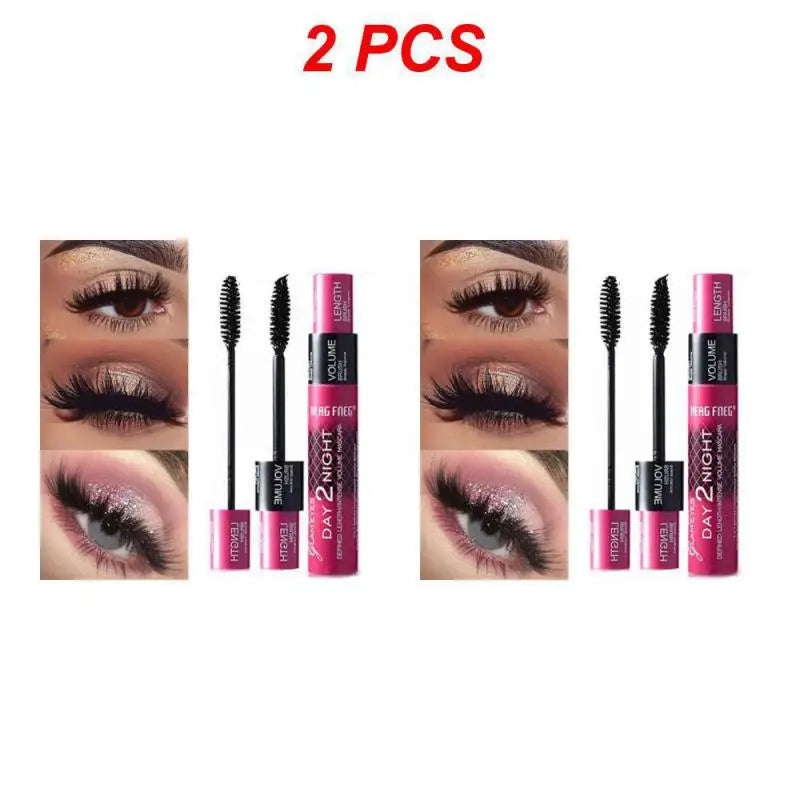 Schwarze Curled Mascara – Verlängerung, Volumen & Wasserdicht