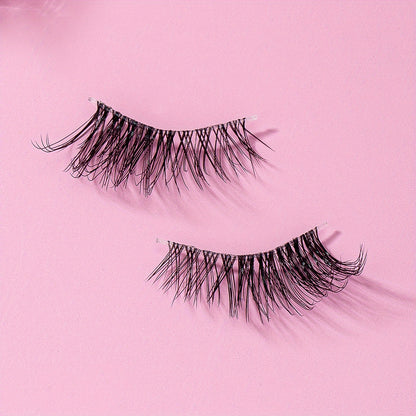 5/7 Paare halbe Augenwimpern - Natural Fluffy Faux Mink