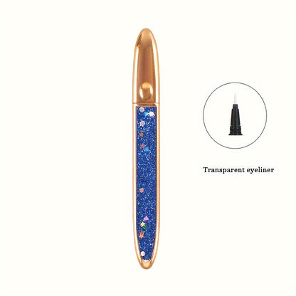 2-in-1 selbstklebender Eyeliner Stift-Luxus goldenes Design