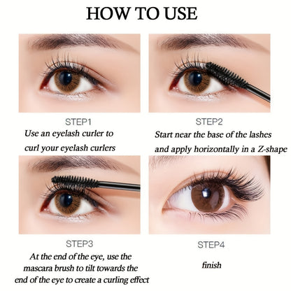 Dual-Head Mascara – Wasserfestes 3D-Volumen & Lang anhaltende
